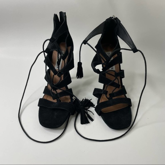 Steve Madden Faraah Laced Sandals size 7.5 - Picture 3 of 9